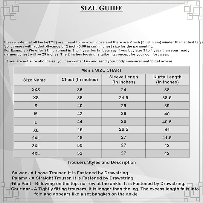 FASHIONZAADI Men Silk Kurta Pajama Set Indian Men's Wedding Designer Collection Party Wear Churidar Kurta for Boys (White, 3XL)