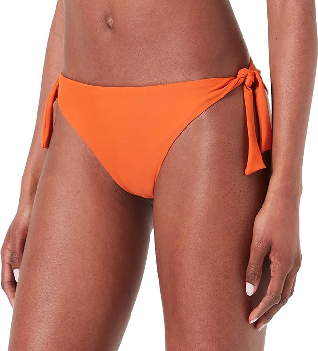 HAUTE PRESSION Women's T3027 CO1 Bikini Bottoms, Orange, UK 10
