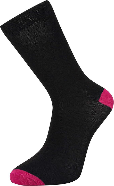 Cob Stallion- Black Socks for Men in Heel and Toe Style, Men’s Socks Multipack 6-11 UK, 3 Pairs