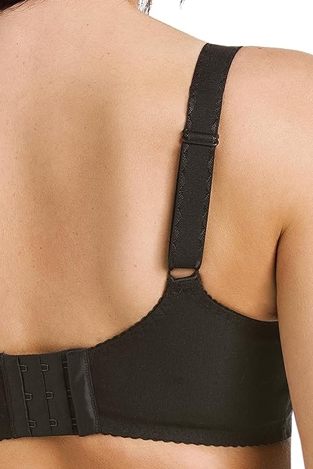 Teyli Women's Anastasia Mama Minimizer Bra, Schwarz, 34FF