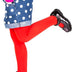 Sentelegri Girls Tights Plain Opaque 40 Denier, (Age 9-10, Red)