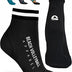 Beach Volleyball Apparel Neoprene Sand Socks (Black, UK 5-7.5 M