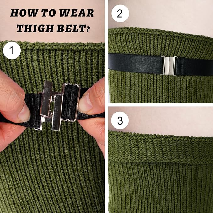 Plus Size Womens Thigh High Socks for Thick Thighs- Extra Long & Thick Over the Knee Stockings- Leg Warmer Boot Socks