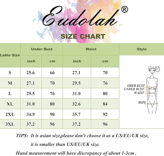 EUDOLAH Women Tribal Printed Tankini Set Soft Elastic Swimsuits with Boyshort Three Piece Bikini (L, Z Black)