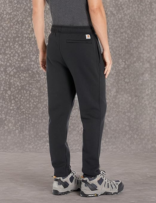 Carhartt Men's Relaxed Fit Midweight Tapered Sweatpant, Black, L