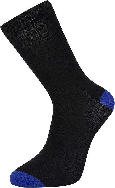 Cob Stallion- Black Socks for Men in Heel and Toe Style, Men’s Socks Multipack 6-11 UK, 3 Pairs