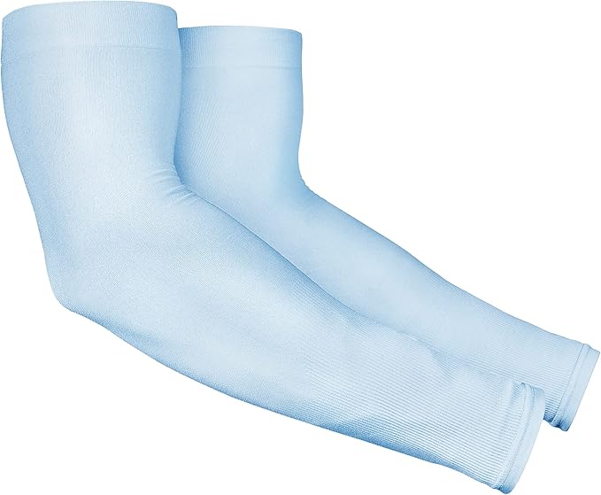 Tough Outdoors Sun Protection Sleeves - UV Arm Sleeves for Men and Women - Golf Cooling Arm Sleeves - Baseball Sun Sleeves