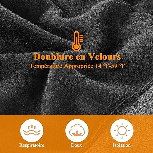 AIMTOP Women Leggings Winter Thick Warm Fleece Lined Thermal Stretchy Leggings Pants, High Waisted Full Length Thermal Leggings for Women (Black)