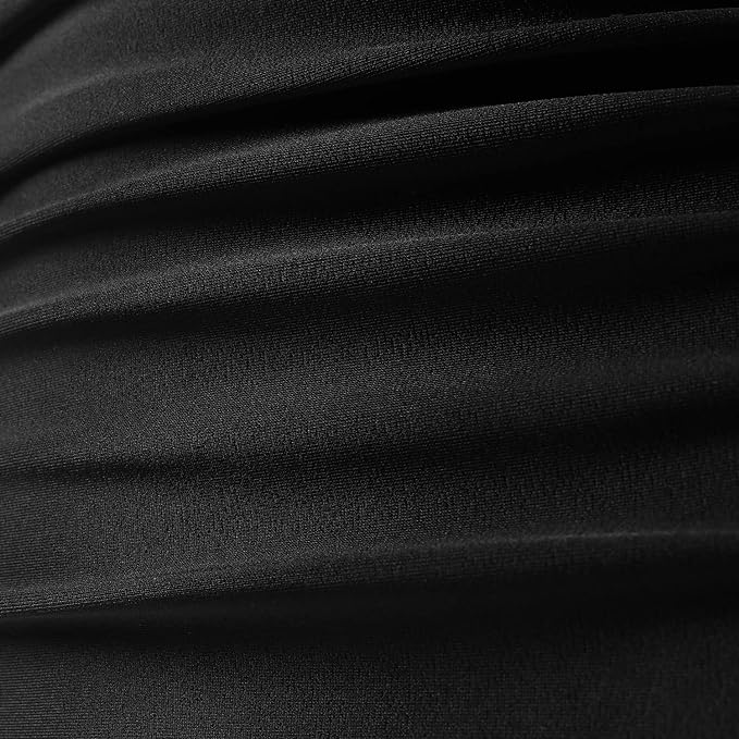 RXRXCOCO Women Cross Push Up Tummy Control One Piece Halter High Waisted Swimming Costume Swimsuits Swimwear