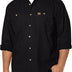 Wrangler Men's Logger Twill Long Sleeve Workshirt SHIRT, Black, L