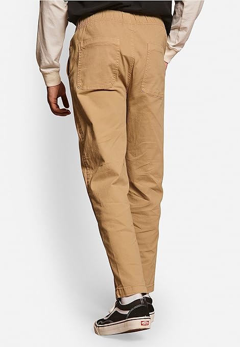 Redefined Rebel Men's Rrarian Pants Casual Trousers, Travertine, XL