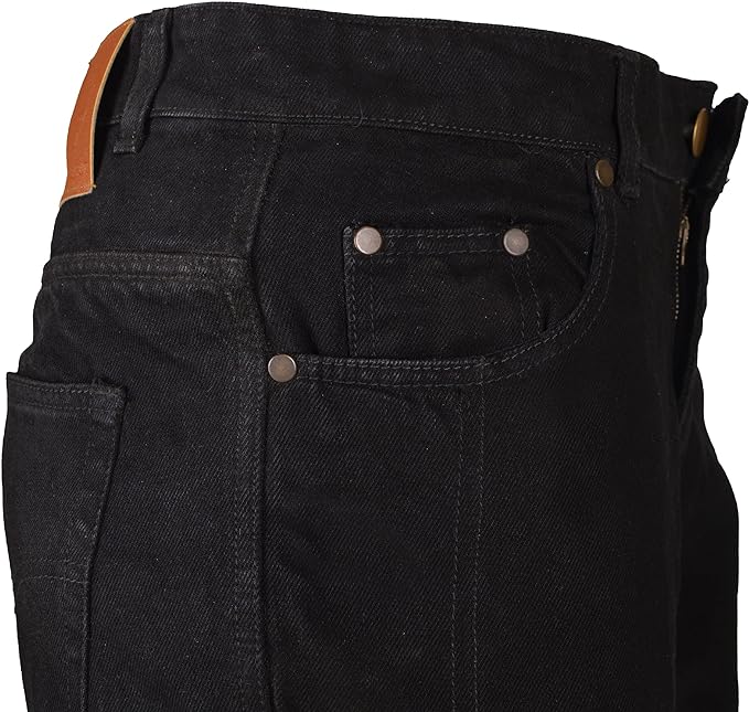 GREAT BIKERS GEAR - Motorbike Motorcycle Armour Cargo Trouser Pants Jeans Protective Men Bike with Free CE Approved Protectors Black