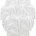 Simple Joys by Carter's Unisex Babies' Long-Sleeve Bodysuit, Pack of 7, White, 0-3 Months