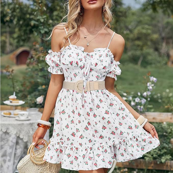 JASGOOD Women Braided Rattan Wide Belt Woven Waist Belt With Half-Circle Buckle for Summer Dress Jeans Pants Beige S:Fit Waist Size 120cm