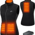 HEWINZE Fleece Heated Gilet for Women - Heat Vest with Battery 5V Heated Vest Hunting