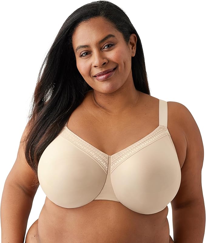 Wacoal Women's Perfect Primer Underwire Full Coverage Bra, Sand, 34G UK