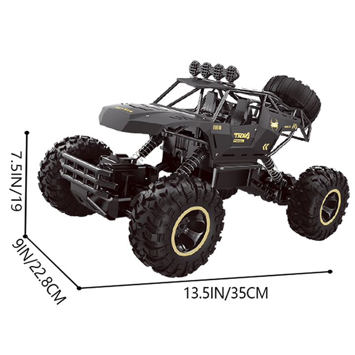 XL Remote Control Car – 4WD Big Wheel Electric Monster Truck for Kids