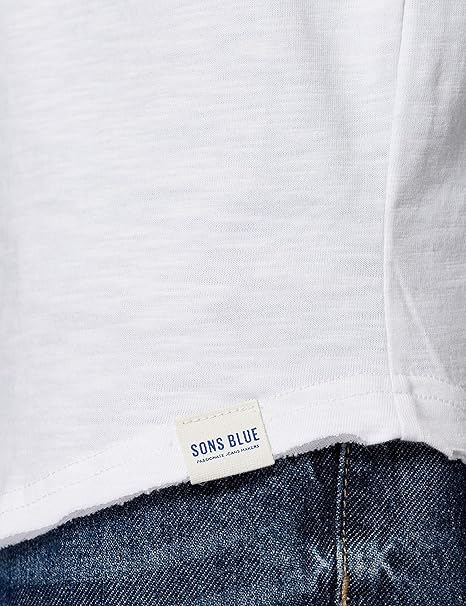 Only & Sons Men's T-Shirt, White, L