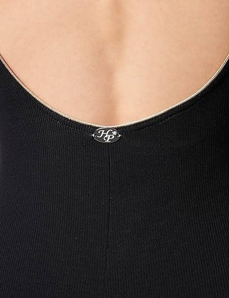 HAUTE PRESSION Women's T8005 CO3 One Piece Swimsuit, Noir et kaki,