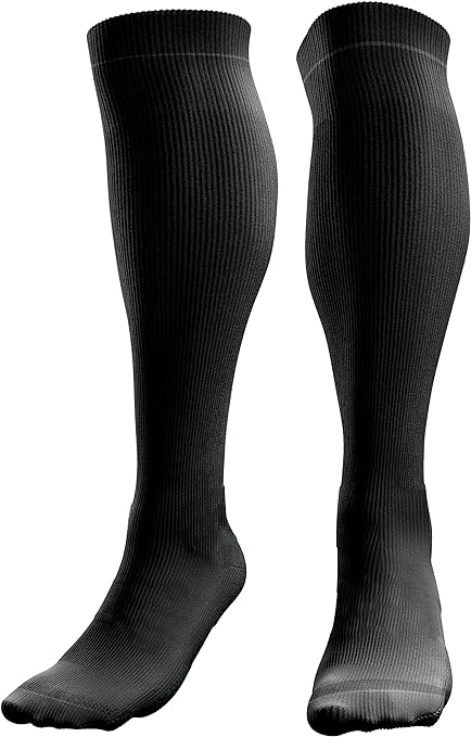 aZengear Compression Socks (20-30mmHg) Anti DVT Air Flying Knee-High Flight Travel Stockings, Swollen Legs, Varicose Veins, Running, Shin Splints Calf Pressure Support, Sports