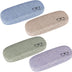 SHACHENH 4 Pcs Glasses Case Hard Shell Eyeglasses Case, PU Leather Protective Glasses Cases, Sunglasses Case, Spectacle Cases for Women Men, Hard Glasses Cases for Sunglasses Reading Glasses Storage