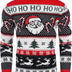 COOFANDY Mens Funny Christmas Jumper Turtleneck Knitted Ugly Xmas Sweater Pullover