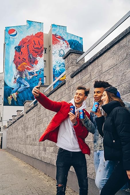 Rainbow Socks Men's Figure, Pepsi, 41-46