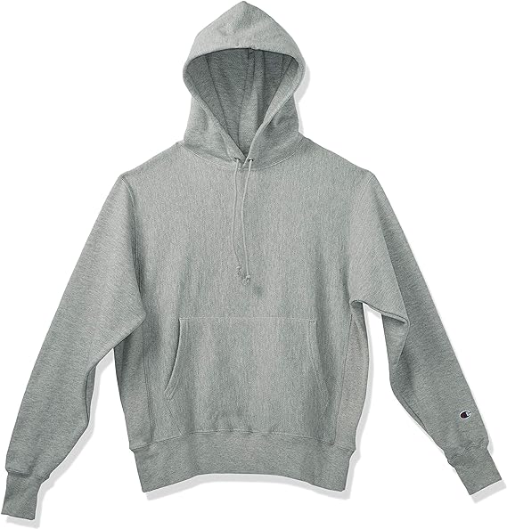Champion LIFE Men's Reverse Weave Pullover Hoodie, Oxford Gray-Gf68, S