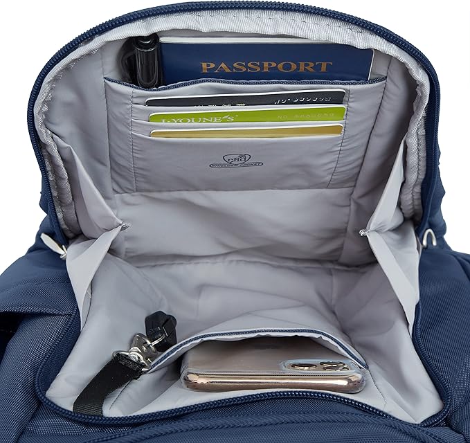 Travelon Anti Theft Classic Backpack, Midnight, One Size, Anti-Theft Classic Backpack