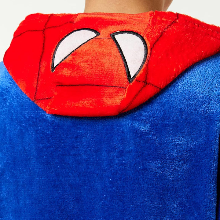 Everglamour SPIDER MAN ONESIE BODYSUIT LARGE,Red and Blue