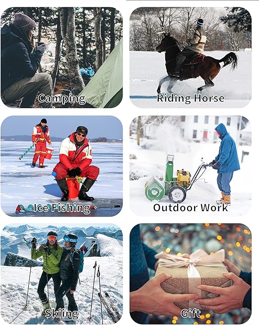 HEWINZE Fleece Heated Gilet for Women - Heat Vest with Battery 5V Heated Vest Hunting