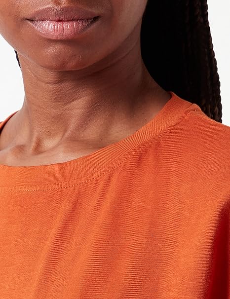 s.Oliver Women's Dress short, terracotta, Orange, M