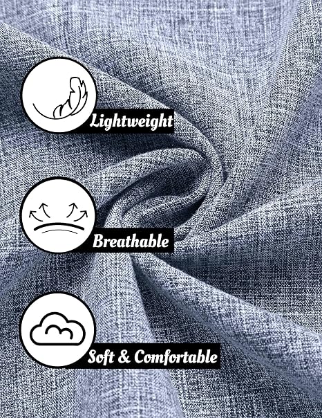 COOFANDY Mens Linen Shirts Short Sleeve Summer Button Down Beach Shirt, White, M