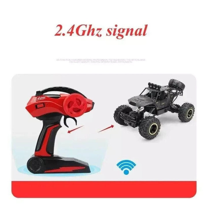 XL Remote Control Car – 4WD Big Wheel Electric Monster Truck for Kids