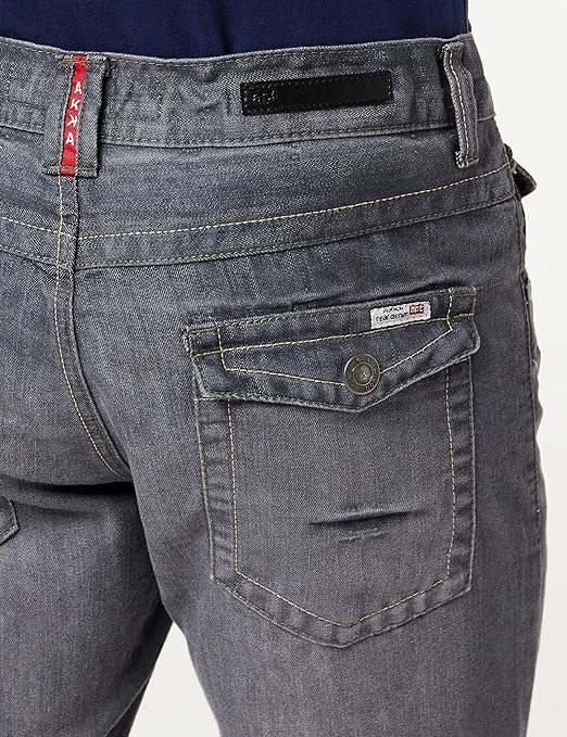 Raw Indigo Ltd Men's Bootcut Jeans, Denim A42, 28W / 30L