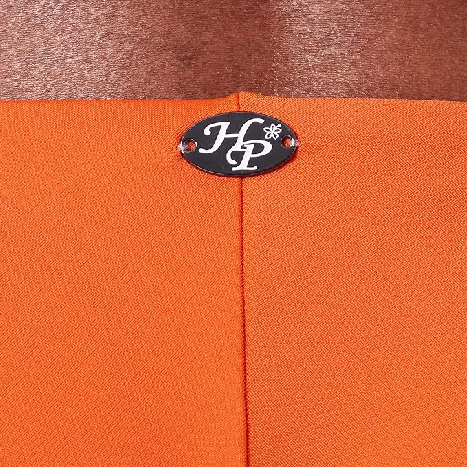 HAUTE PRESSION Women's T3027 CO1 Bikini Bottoms, Orange, UK 10