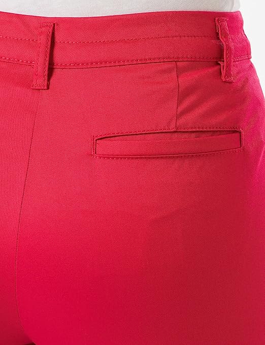 Sisley Women's Trousers 4ed4lf00r Pants, Fuchsia 39c, Size UK6