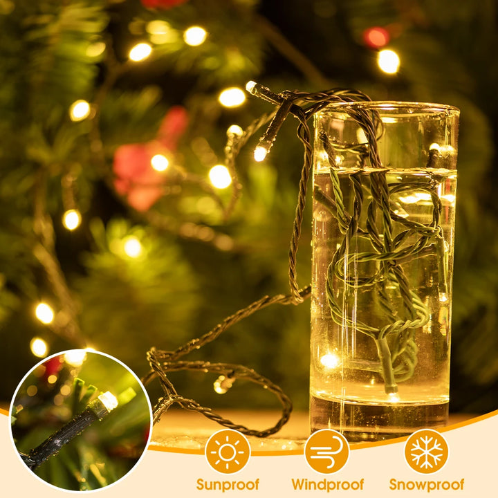 25m LED Fairy String Lights – Waterproof Outdoor Garden & Holiday Decor
