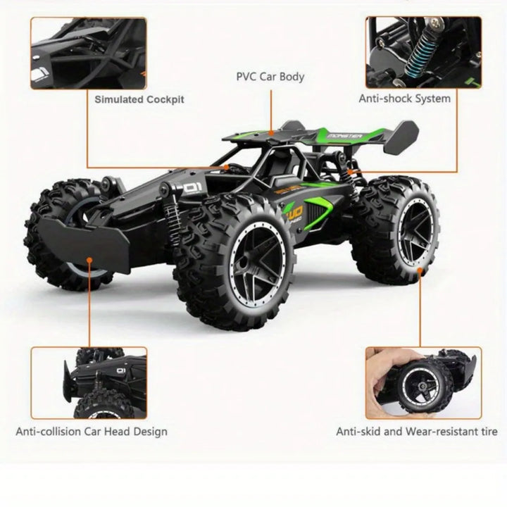 1:18 Remote Control Racing Car – 2.4G Off-Road High-Speed Drift Truck