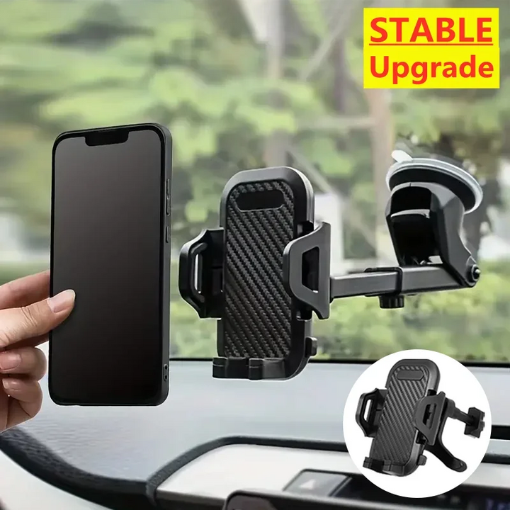 360° Car Phone Holder – Windshield Universal Mobile Mount for iPhone, Samsung & Huawei