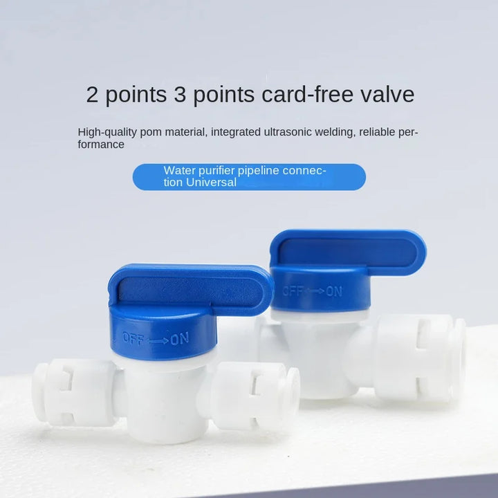 1/4'' 3/8'' Water Purifier Valve – Kitchen Water Pipe Switch & Connector