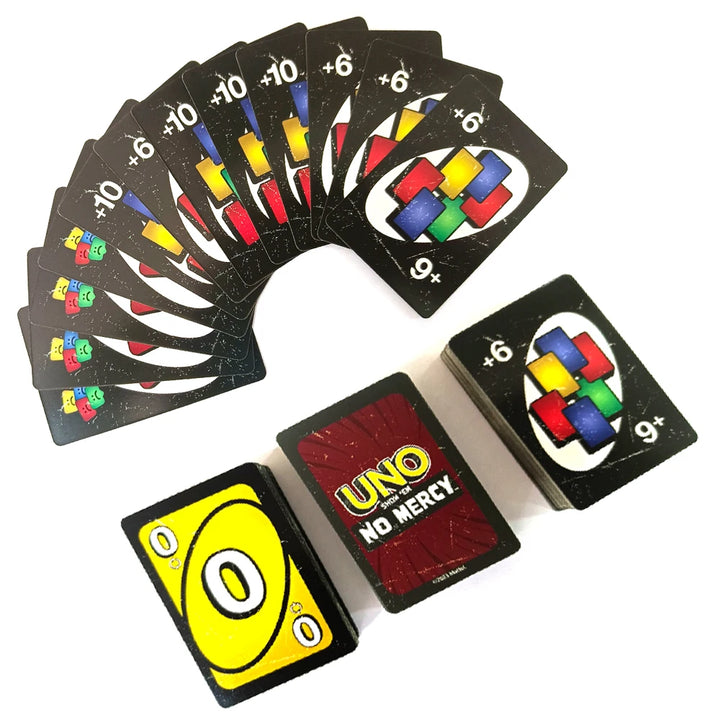 UNO Show No Mercy Card Game for Kids, Adults & Family Parties