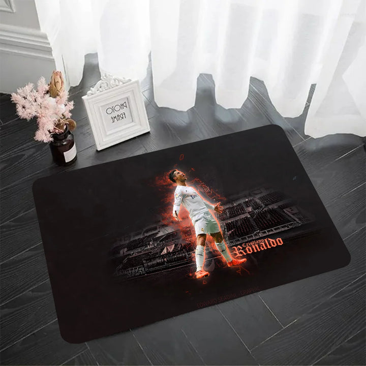 Cristiano Ronaldo CR7 Floor Mat Doormats Home Carpet Foot Mat Anti-Slip