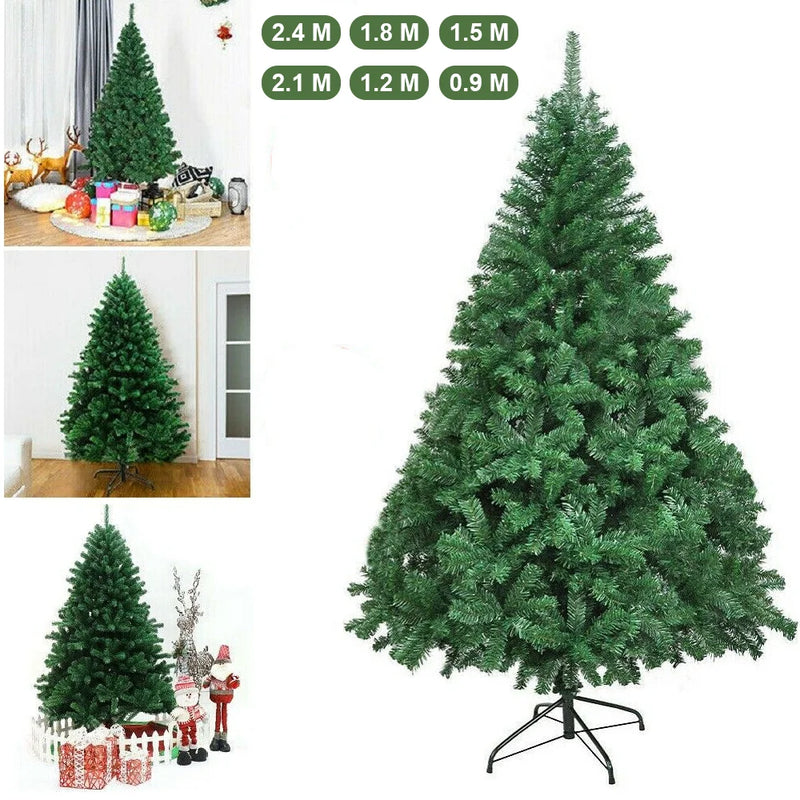 Premium Artificial Christmas Tree with Metal Stand – Multiple Sizes