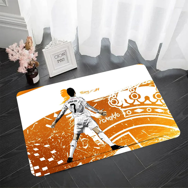 Cristiano Ronaldo CR7 Floor Mat Doormats Home Carpet Foot Mat Anti-Slip