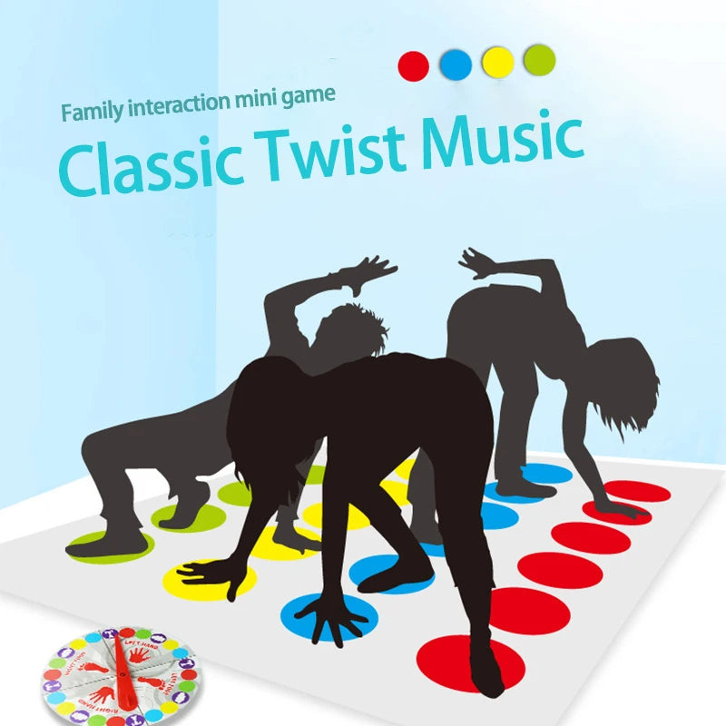 Twist Board Game: Family Fun with Body Movements - Party Game