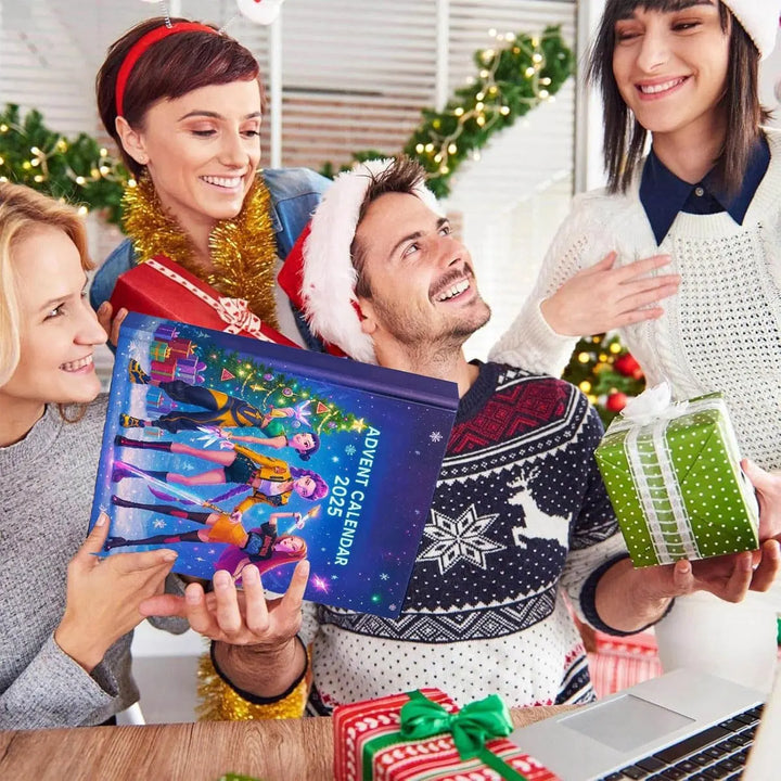 2025 Demon Hunter Advent Calendar – Blind Box Christmas Tree Pendants