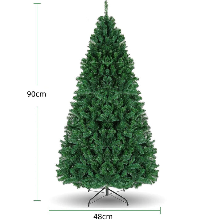 Premium Artificial Christmas Tree with Metal Stand – Multiple Sizes