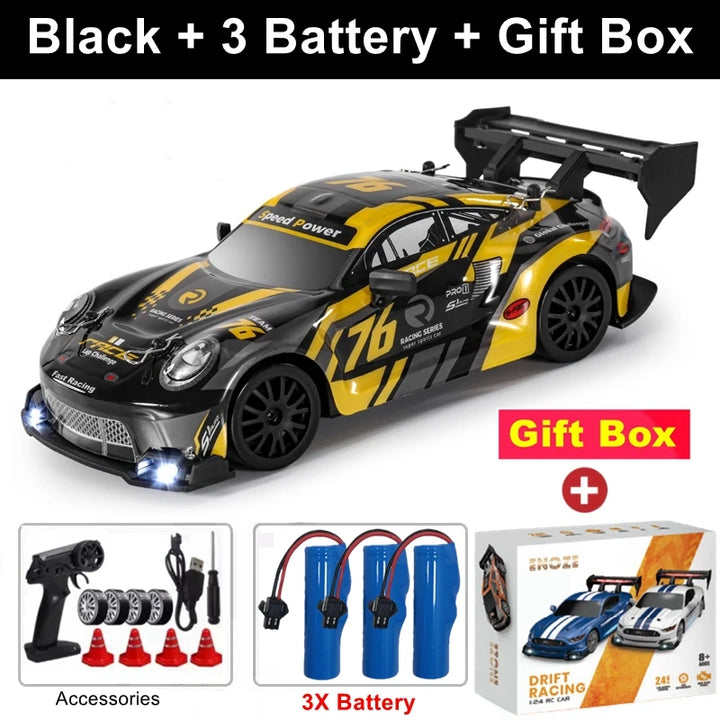 4WD RC Drift Car – Remote Control GTRPRO AE86PRO 4x4 Racing RTR Vehicle Toy Gift