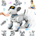VATOS RC Robot Dog Toy – Electronic Programmable Voice Command Puppy Kids Gift